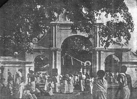 Kataragama temple, ca. 1953