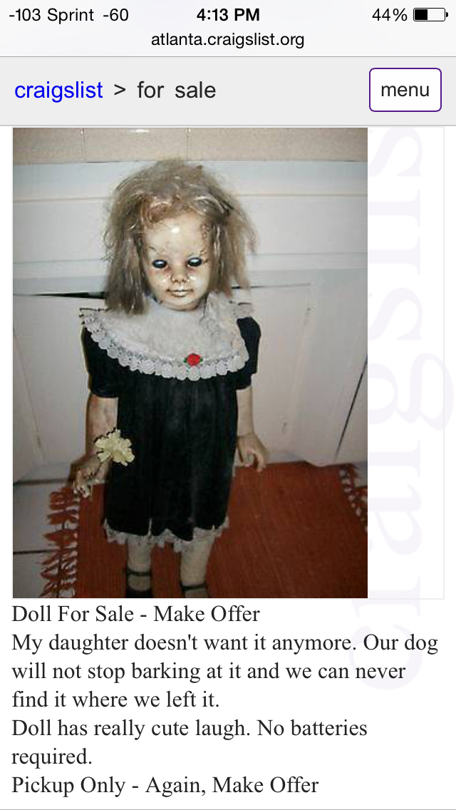 Craigslist dolls for deals sale