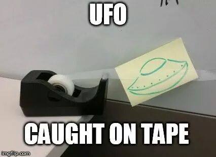 UFO Caught On Tape!
